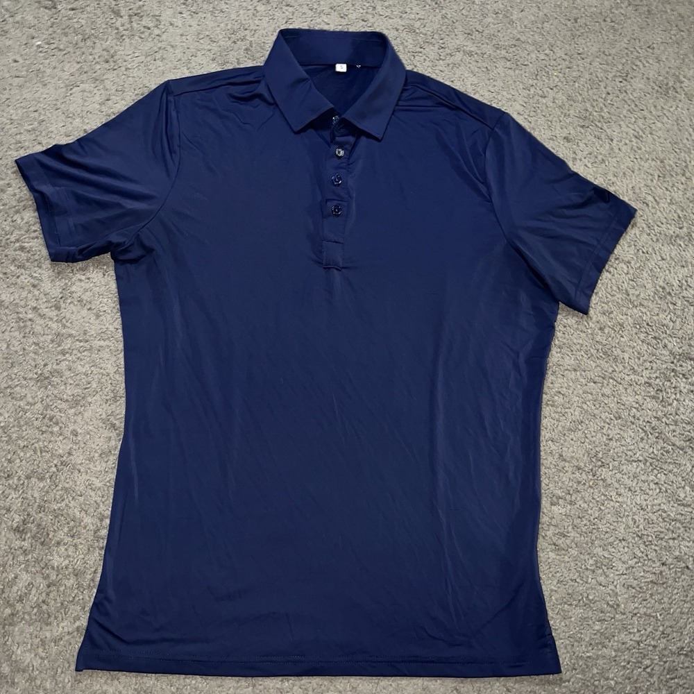 State And Liberty Polo Shirt Stretch Golf Quick Dry Performance Men's Size Small